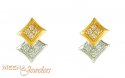 Click here to View - Gold Earrings with Signity 