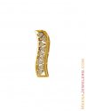 18K Gold Diamond Pendant - Click here to buy online - 913 only..