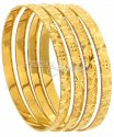 22Kt Gold Bangles - Click here to buy online - 1,940 only..