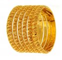 22Kt Gold Bangles - Click here to buy online - 3,189 only..