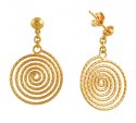Click here to View - Gold Spiral Earrings 
