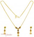 Gold Fancy Necklace Set