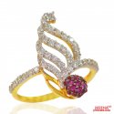 22k Gold Signity Ring - Click here to buy online - 380 only..