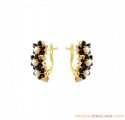 Gold Pearls and Sapphire Earring - Click here to buy online - 841 only..