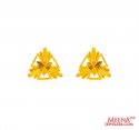 22k Gold Fancy Earrings - Click here to buy online - 306 only..