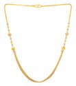 22KT Gold Four Layered Chain - Click here to buy online - 1,567 only..