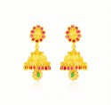 22k Long Chandelier Earrings - Click here to buy online - 2,157 only..