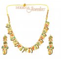 Click here to View - Gold Navaratna Set 