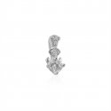 18kt White Gold Fancy Pendant - Click here to buy online - 107 only..