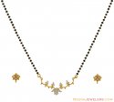 Click here to View - 18 k Gold Diamond Mangalsutra Set 