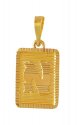 Click here to View - 22Kt Initial ( N) Pendant 