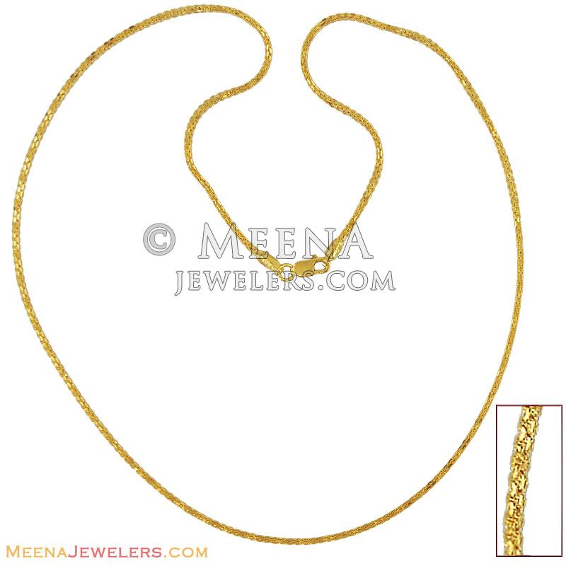 18 inch gold box chain
