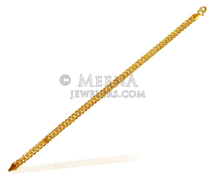 Mens 22K Gold Bracelet BrMb20310 US 1,492 22K Gold bracelet for