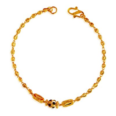 22k Gold balls Bracelet ( Ladies Bracelets )