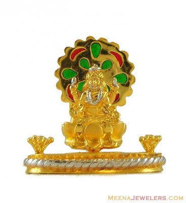 22K Gold Laxmi Idol ( Ganesh, Laxmi, Krishna and other Gods )