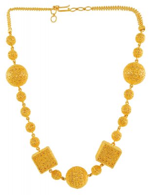 21Kt Gold Necklace ( 22Kt Gold Fancy Chains )