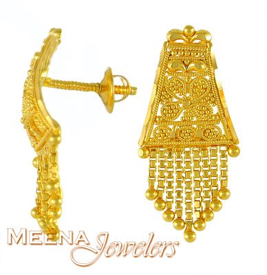 Gold Tops with Hangings ( 22 Kt Gold Tops )