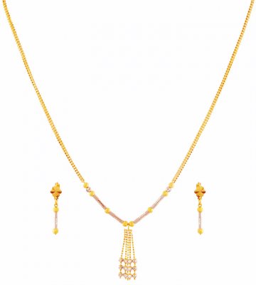 Gold Necklace and Earring Set ( Light Sets )