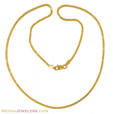 22Kt Gold link Chain ( 22Kt Gold Fancy Chains )