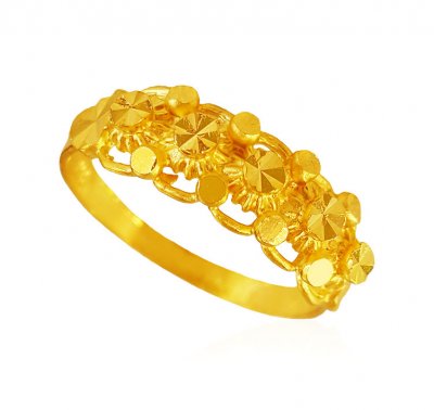 22K Yellow Gold Ladies Ring ( Ladies Gold Ring )