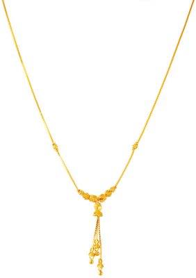 22K Yellow Gold Dokia Chain  ( 22Kt Gold Fancy Chains )