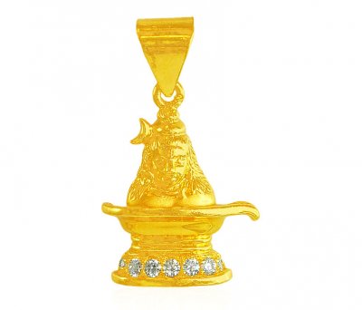 22K Gold Lord Shankar Pendant ( Ganesh, Laxmi and other God Pendants )