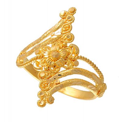 Designer Ladies Gold Ring ( Ladies Gold Ring )