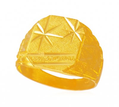 Mens 22K Ring ( Mens Gold Ring )
