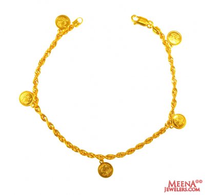 22k Gold Ghini Bracelet ( Ladies Bracelets )