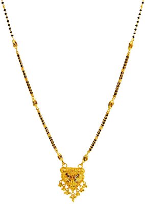 Meenakari Mangalsutra (22k Gold) ( MangalSutras )