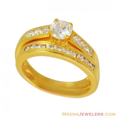 22k Ladies Engagement Ring ( Ladies Signity Rings )
