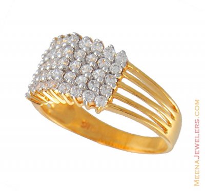 ladies Ring With Star Signity ( Ladies Signity Rings )