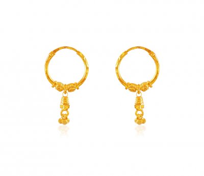 Gold Bali Earrings ( Hoop Earrings )