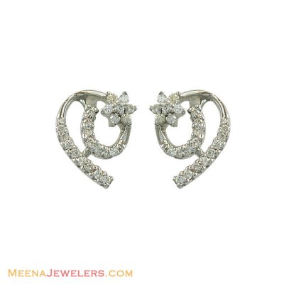 Fancy Genuine Diamond Earrings  ( Diamond Earrings )