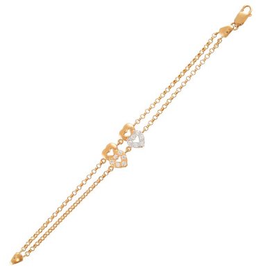 Fancy Gold Bracelet(21k) ( Ladies Bracelets )