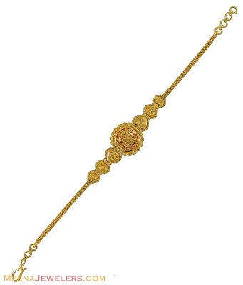 Indian Filigree Bracelet (22k Gold) ( Ladies Bracelets )