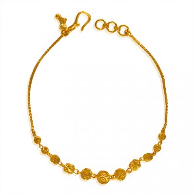 22Karat Gold Balls Bracelet ( Ladies Bracelets )