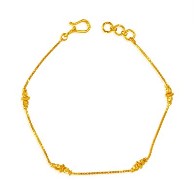 22KT Gold Bracelet for Ladies ( Ladies Bracelets )
