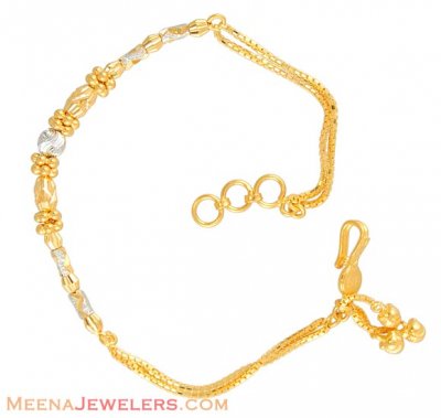 2 Tone gold bracelet ( Ladies Bracelets )