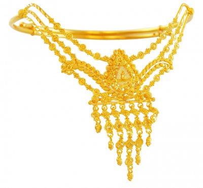 22K Traditional Gold Vanki ( Gold Armlet (Baju Bandh) )