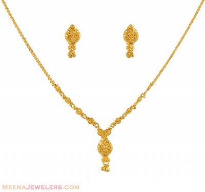 Small set with 22kt gold ( Light Sets )