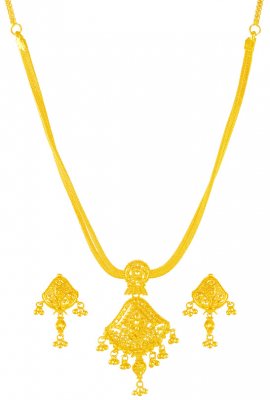 22kt Gold Necklace Set ( Light Sets )