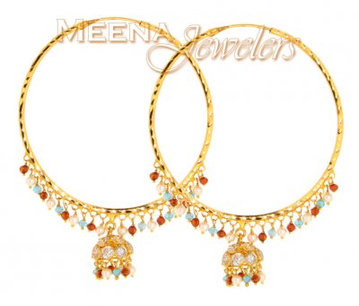 22Kt Gold Exquisite Earrings ( Exquisite Earrings )