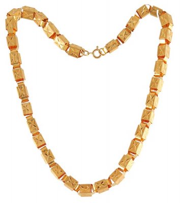 21Kt Gold Necklace ( 22Kt Gold Fancy Chains )