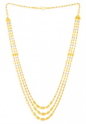 22K Gold  Layered Balls Chain  ( 22Kt Long Chains (Ladies) )