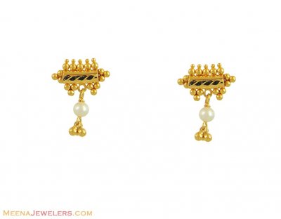 Fancy Earrings (22K Gold) ( 22Kt Gold Fancy Earrings )