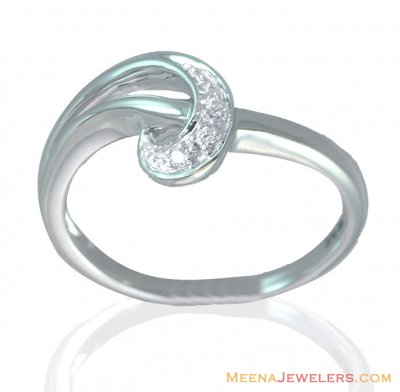 18K Simple yet Elegant Diamond Ring ( Diamond Rings )
