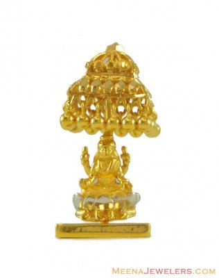 Gold Laxmi Idol (Hindu God) ( Ganesh, Laxmi, Krishna and other Gods )