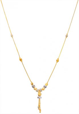 22kt Indian Gold Necklace  Chain ( 22Kt Gold Fancy Chains )