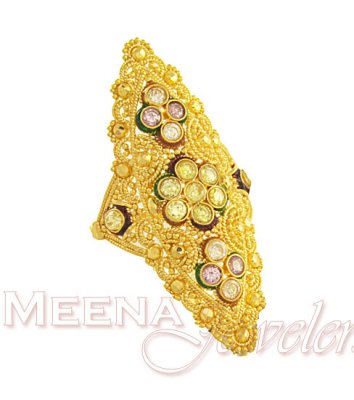 Indian Bridal Ring ( Ladies Gold Ring )